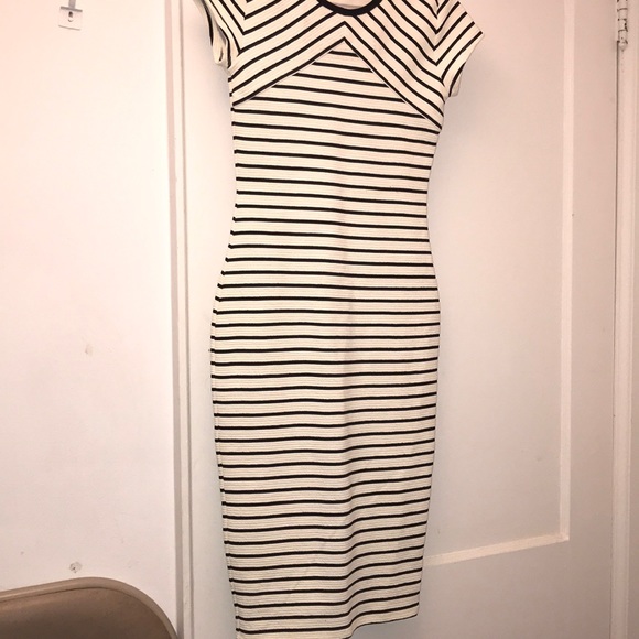 Brand new striped midi bodycon - Picture 1 of 2